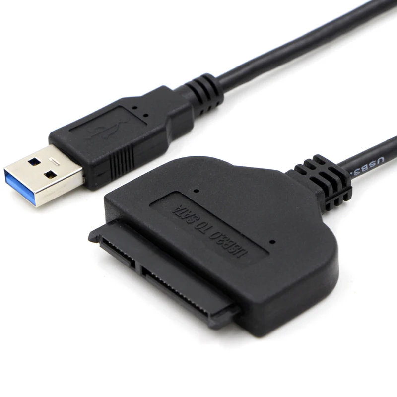 SATA к USB3.0 адаптер кабель конвертер 22 pin для 2 5 дюймов HDD SSD жесткий диск ноутбука GY88| |