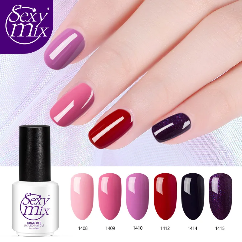 127 49 De Réductionvernis à Ongles Gel Uv Couleur Noir Blanc Mélange Sexy Vernis à Ongles Vernis Semi Permanent Longue Durée Design 60 Couleurs In
