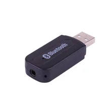 Bluetooth-адаптер, приемник автомобильный комплект Mini USB беспроводной аудио Bluetooth музыкальный приемник домашний динамик 3,5 мм разъем приемник подключение