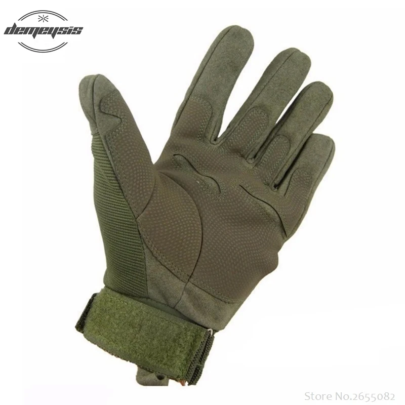 Тактические армейские боевые перчатки мужские военные полицейские солдатские перчатки для пейнтбола Спорт на открытом воздухе Охота тактика полный/Половина перчатки