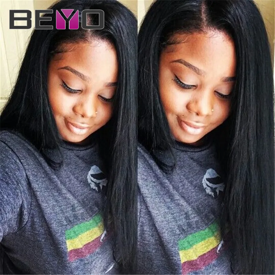 

Top Peruvian Virgin Hair Straight Beyo Hair Peruvian Straight Virgin Hair Weave 4 Bundle Deals Human Hair Extensions1# Jet Black