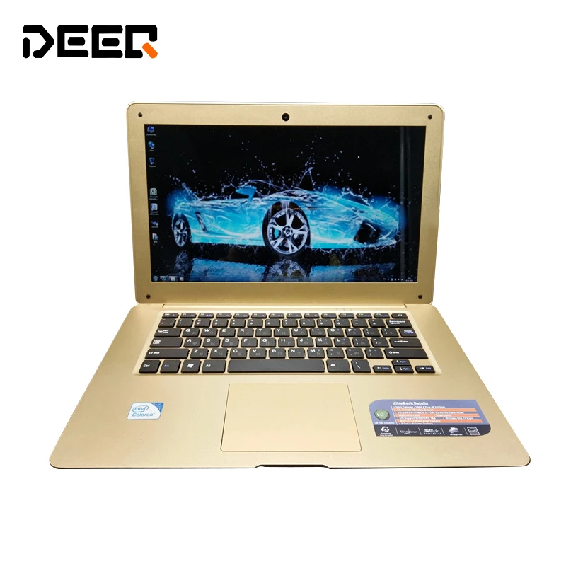 Free shippingU SB3.0 Ultrathin 8G RAM DDR3+750G HDD+64G SSD Windows 7/8/10 System Quad Core Laptop Notebook Netbook PC Computer 