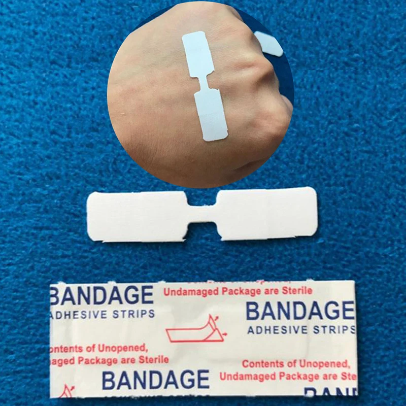 

10PCS Waterproof Adhesive Bandages Band aid Butterfly Adhesive Wound Closure Band Aid Emergency kit