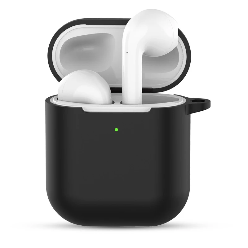 Чехол для наушников Apple AirPods 2 силиконовый чехол беспроводные Bluetooth наушники Air Pods защитный чехол для AirPod Silm чехол - Цвет: 6