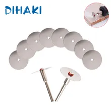 10 шт. 22/25/32mm HSS циркулярная пила роторный инструмент с 2 предмета оправки древесины режущие диски сердечник для дрели отрезать Мощность инструмент