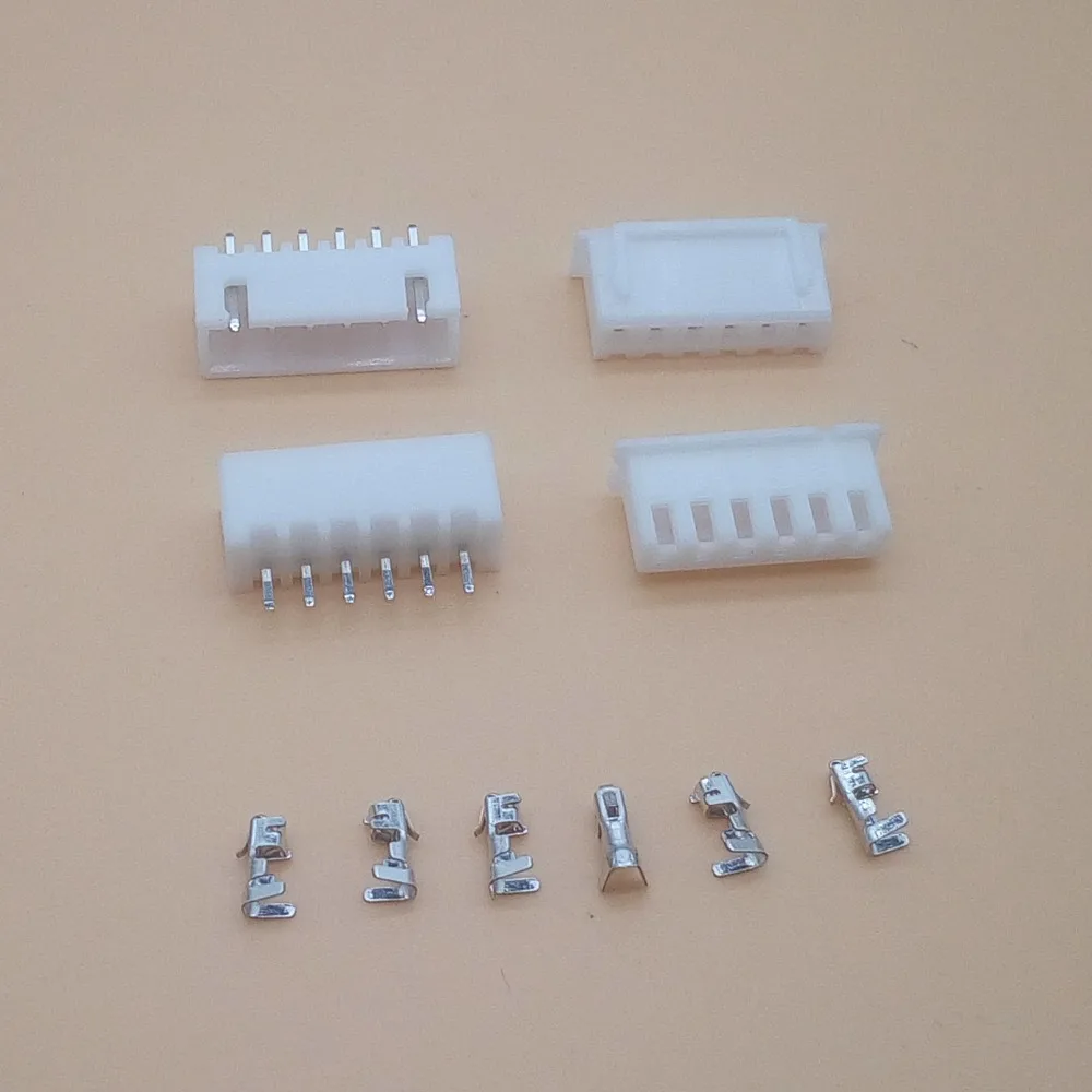 Connecteur Blanc JST 2 Pins - Mâle + Femelle + 2 Broches à Sertir - Euro  Makers