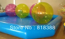 water swimming pool inflatable pool 6X8X0.5MTS
