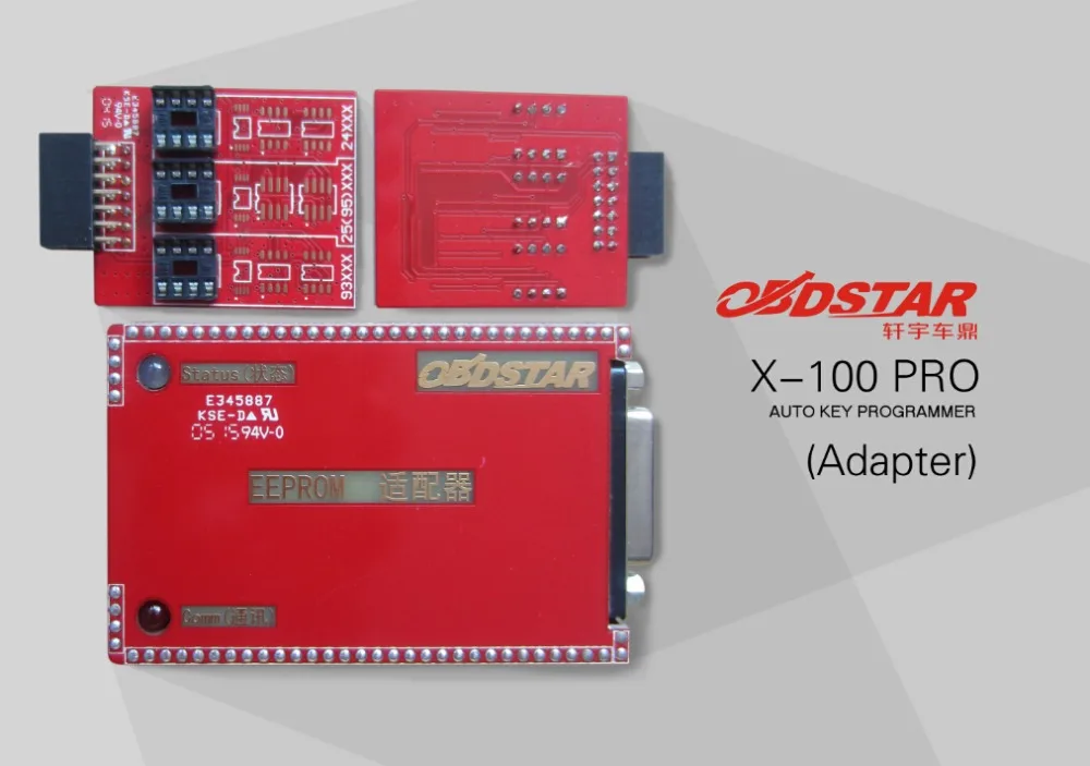 OBDSTAR EEPROM адаптер для X100 PRO X300 PRO Авто ключевой программист получить 1 шт. Nitro OBD2 или эко OBD2 без инструментов