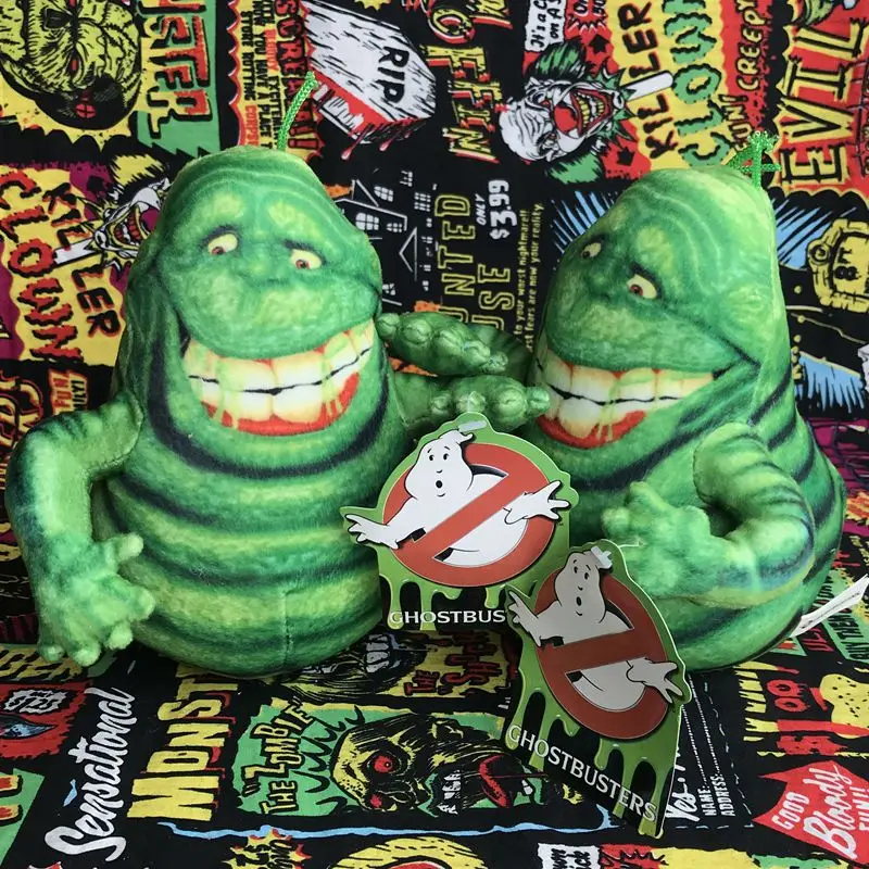 Оригинальный набор для гаража Классическая Игрушка 18 см фильмы: Ghostbusters-Slimer
