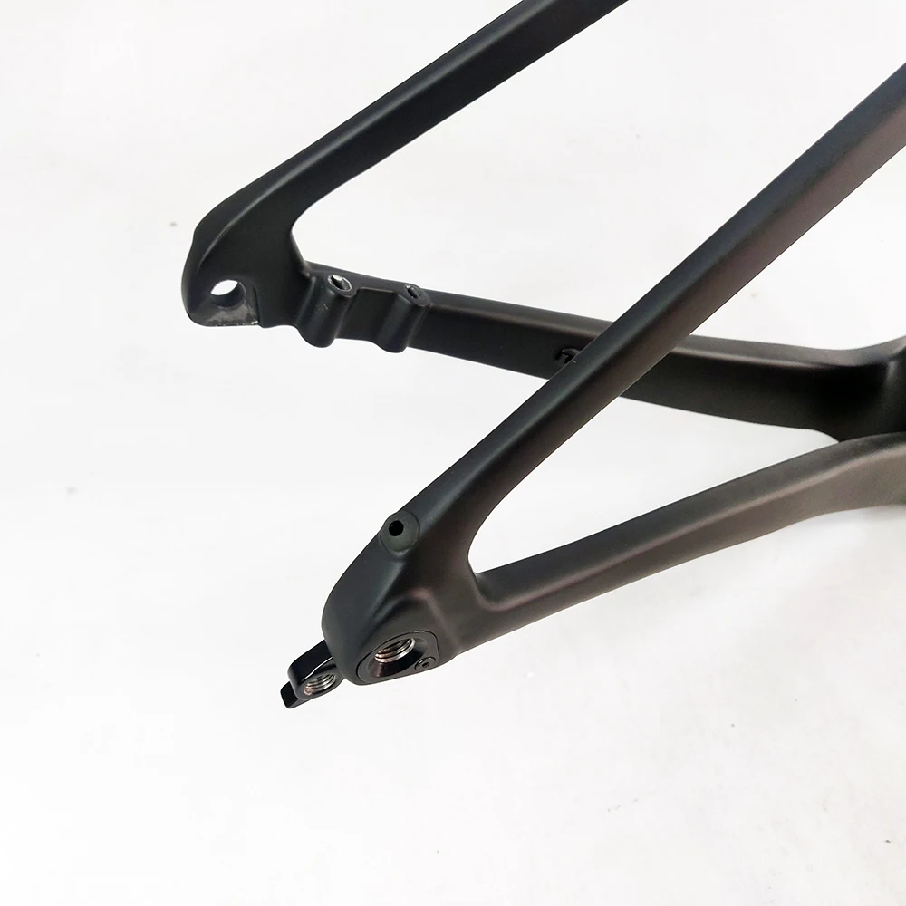 Clearance 2019 Full hidden cables Flat mount aero road bike frameset with fork/seatpost/handlebar Ultra-light 975g DI2/Mechanican R12 20