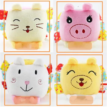 

Soft Cube Rattle Mobiles Baby Toys For Children Bell Ring Early Learning Educational toys Number Recognize Kids Crib Toy