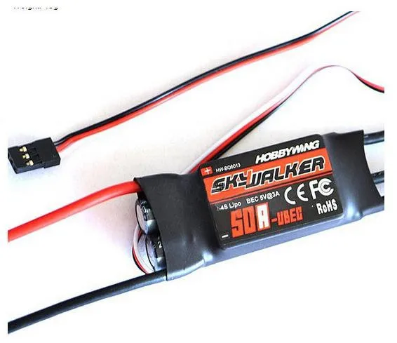 Hobbywing Skywalker 15A 20A 30A 40A 50A ESC Регулятор скорости с UBEC для RC FPV Квадрокоптер RC Mul-вертолет