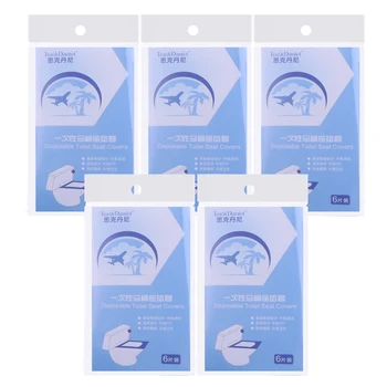 

30pcs Disposable Toilet Seat Cover Waterproof For Camping Travel Sanitary