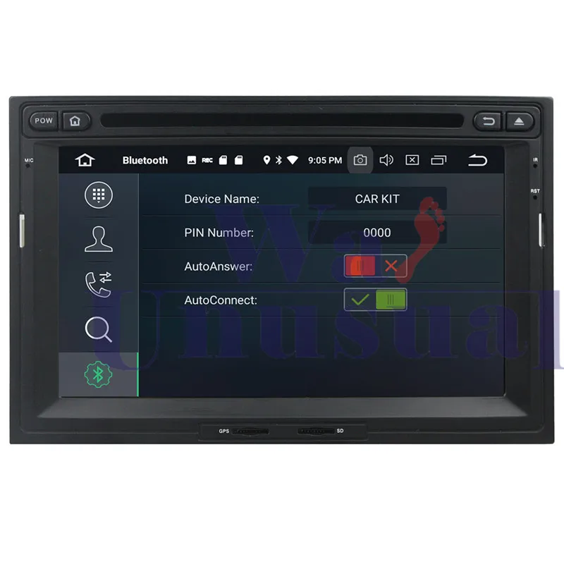  1 din For Peugeot Partner 2015 2016