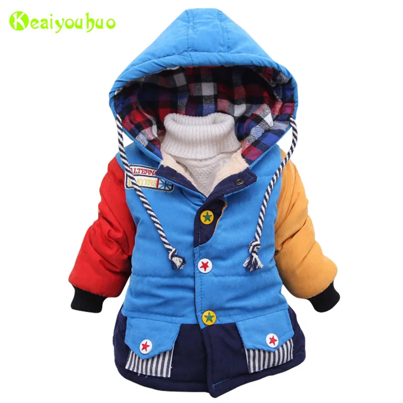 Baby Boys Jacket 2018 Autumn Winter Jacket For Boys Coat Kids Warm Outerwear Coat For Girls Jacket Infant Coat Children Clothes