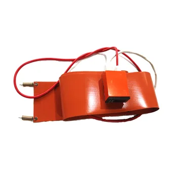 

120v 1500w 120*1680*1.5mm Oil drum heater with digital thermostat 1500mm lead wire
