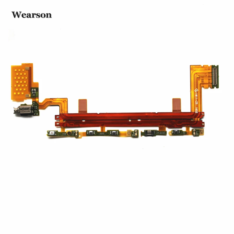 For Sony Xperia Z5 E6633 E6683 E6603 E6653 Power Button Volume Control Camera Key Flex Cable FPC Tested High Quality (1)