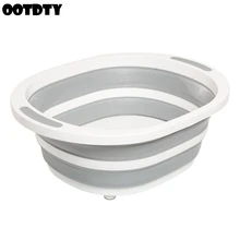 Кухня Складная разделочная доска Складная тарелка Ванна корзина для овощей и фруктов чаша-дуршлаг стиральная фильтр дренажная стойка ведро для льда