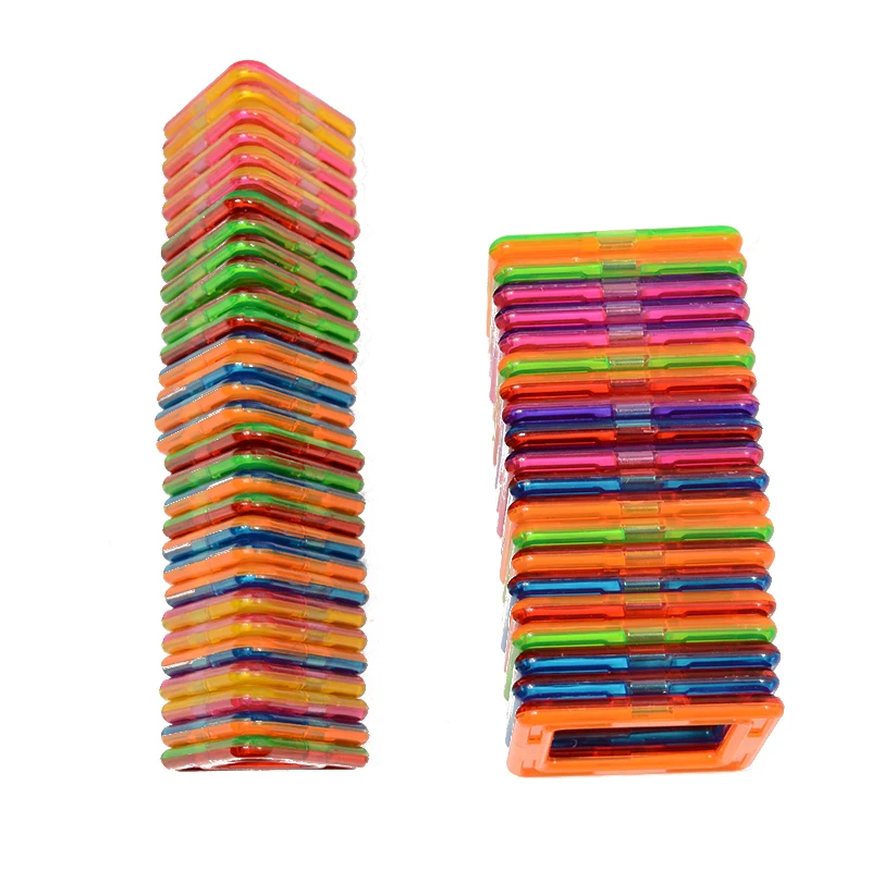 50 pcs Magnetic Constructor DIY Magnetic Blocks Children Toys Educational Blocks Set Funny Magnetic Building Models (10)