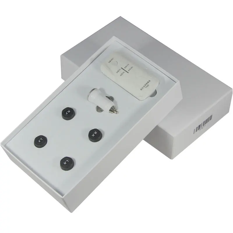 Беспроводная система контроля давления в шинах Bluetooth TPMS Поддержка iPhone Android с 4