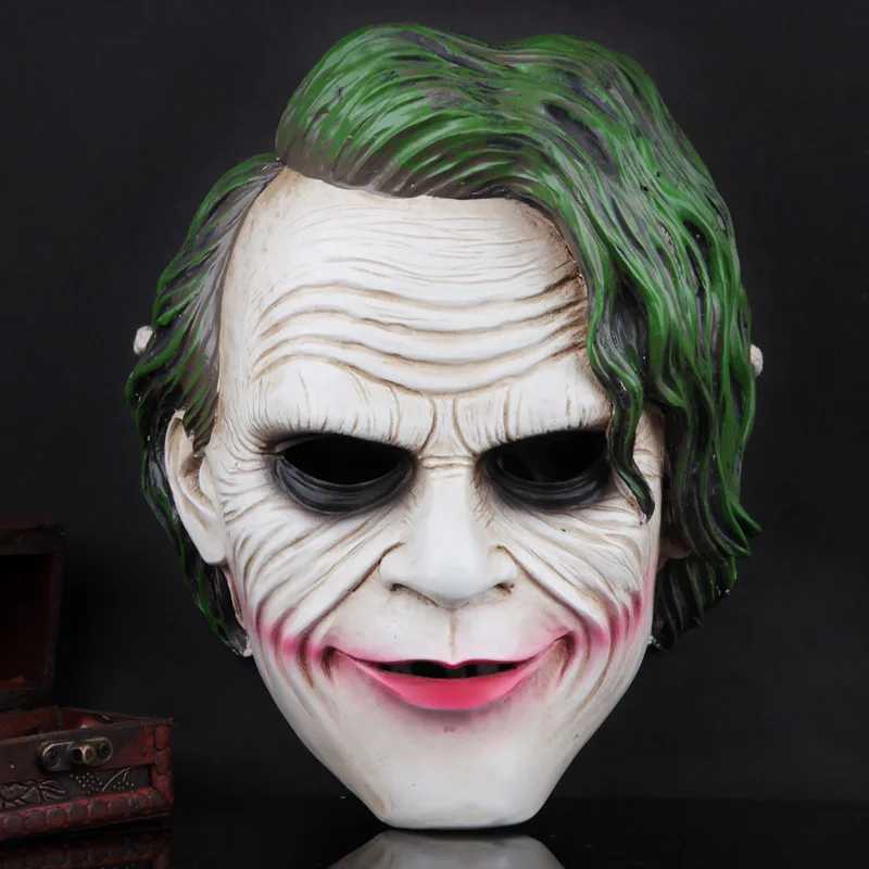

High Quality Lifelike Halloween Masquerade Mask Horror Face Mask Resin Ghost Mask Party Cosplay Masks