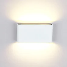 10 шт./лот светодиодный настенный светильник 6 Вт 12 Вт на открытом воздухе/Крытый Настенные светильники садовые светильники для гостиной коридор декоративное освещение