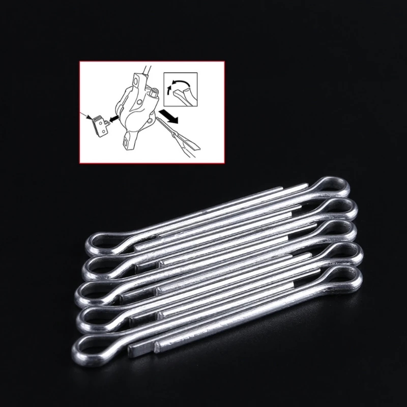 

10pcs Bicycle DIsc Brake Pads Lock Pins Hydraulic MTB Road Bike For SHIMANO/AVID