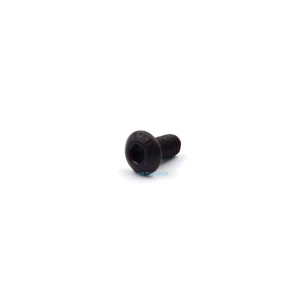 

100pcs M3x6mm Metric Thread SHCS Black Head Hex Socket Cap Screw Alloy Steel Button Allen Bolt