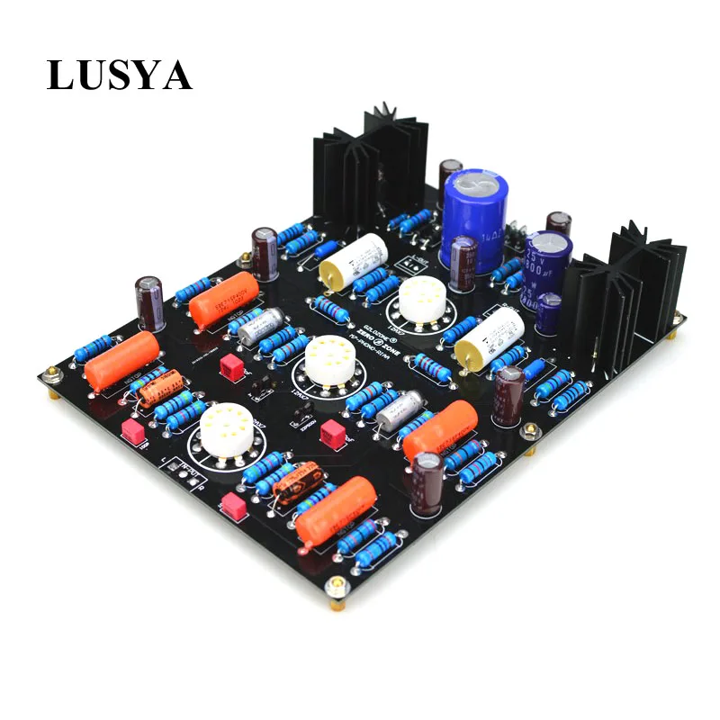 

Lusya 12AX7 Tube preamp MM PHONO audio amplifier board base on Malan 7(M7) 12-15VAC DIY/finished board