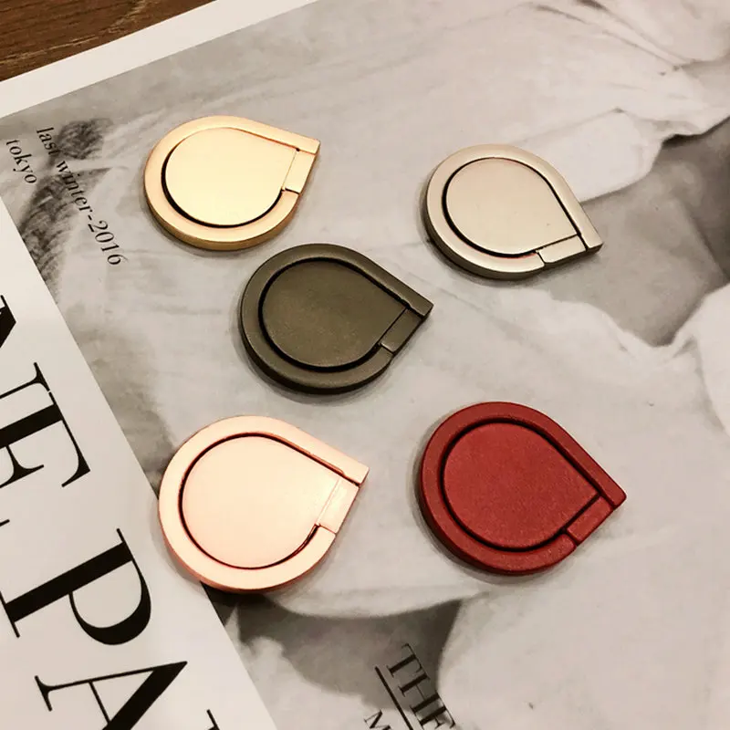

Finger Ring Mobile Phone Smartphone Stand Holder For iPhone X MAX 8 7 6 6S Plus 5S Smart Phone MP3 Car phone ring holder Stand