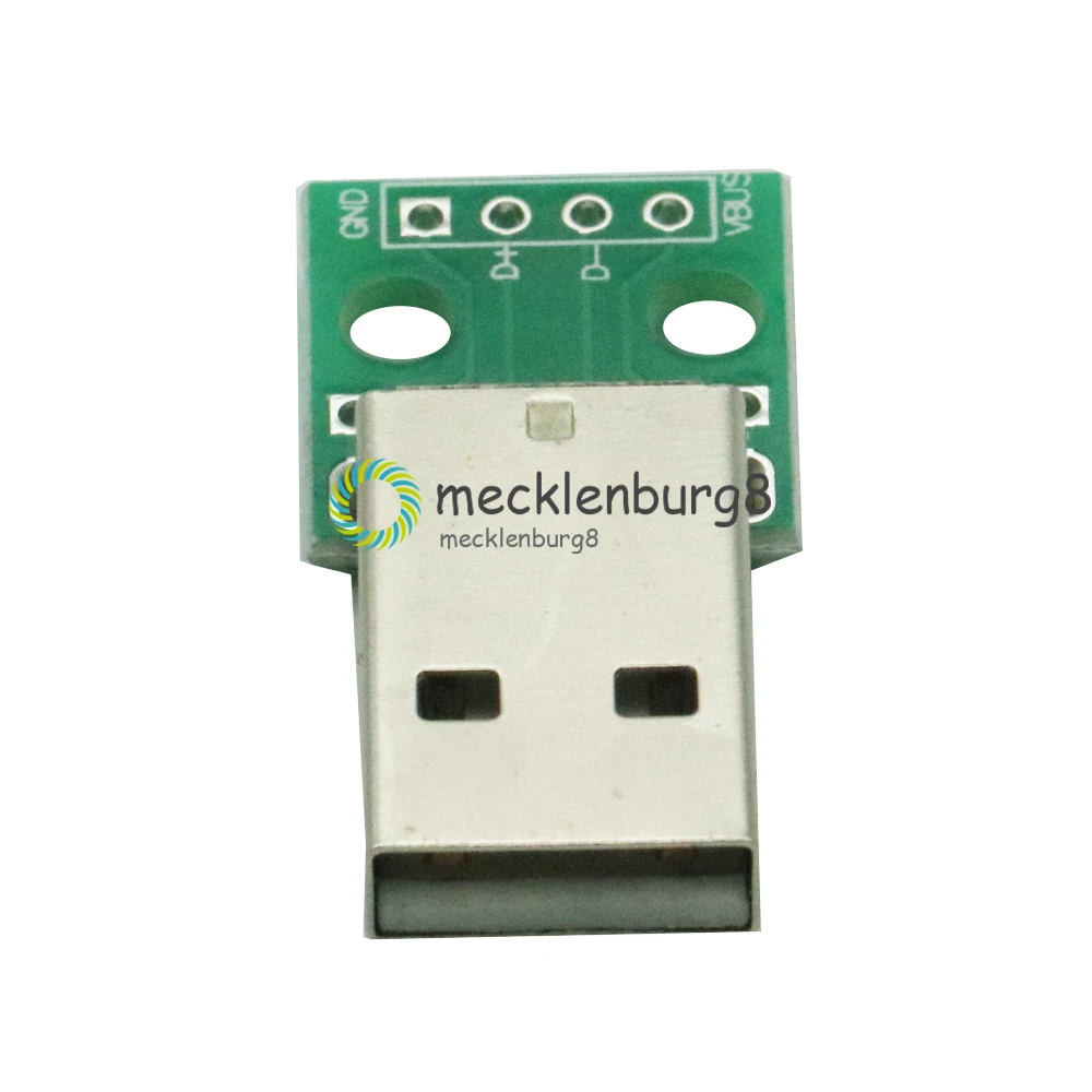 ПК. 2 шт. Адаптер USB для DIP-адаптера 4 штырька mm 54mm PCB power DIY | Электроника