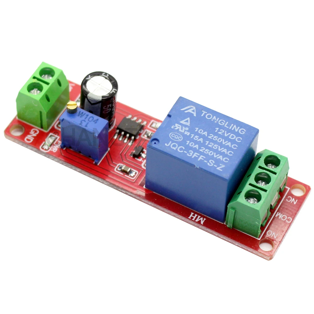 

DC 12V Time Delay Relay NE555 Time Relay Shield Timing Relay Timer Control Switch Car Relays Pulse Generation Duty Cycle