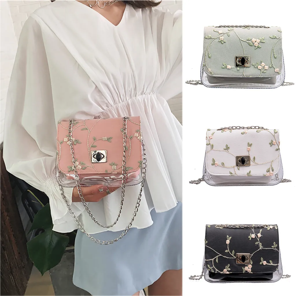 

Summer Women Shoulder Crossbody Bags New Fashion Women Small Handbags Transparent bag Female Bags Ladies hand bag sac a main