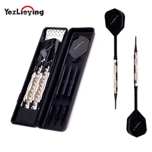 3 шт./коробка Высокое качество Профессиональный 16 г Сталь, Медь, Алюминий вал мягкую Dart игрушка дартс