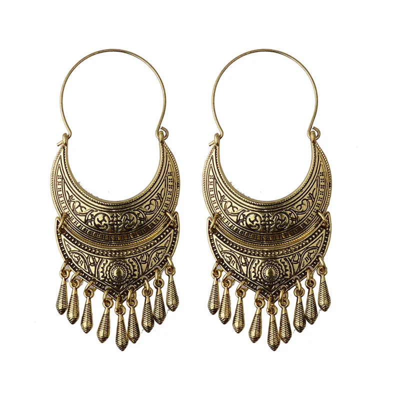 Bronze/Silver Vintage Ethnic South Jewelry Gold/Silver Tone Oxidized