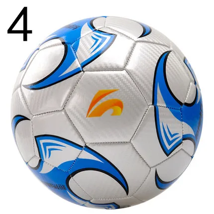 Стандартный размер 4 5 футбольный мяч для взрослых детей студентов футбол внутри и на открытом воздухе Обучение конкурс Футбол - Цвет: Blue Size 4