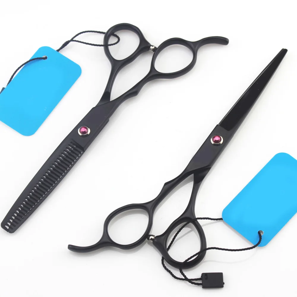 

6" left-hand professional hair scissors high quality hairdressing tesouras de cabelereiro profissional para corte de cabelo