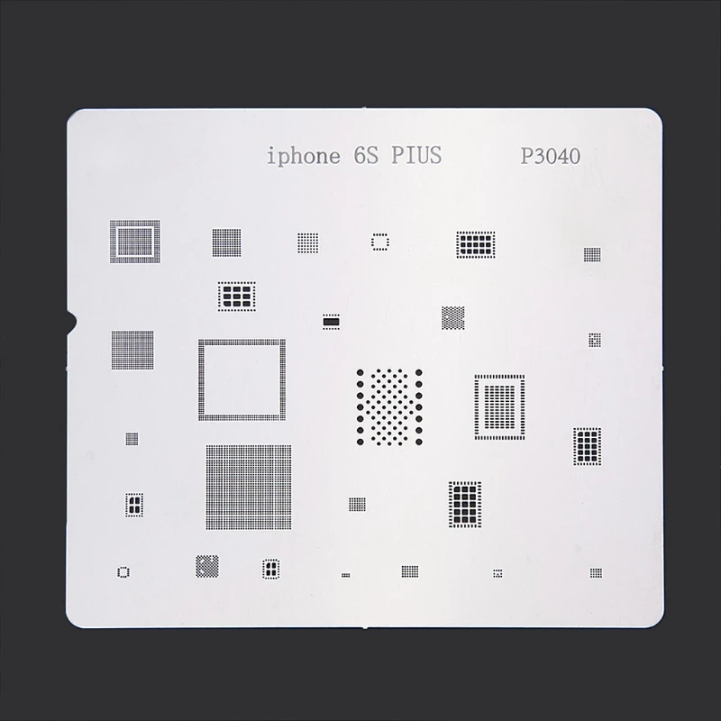 16 шт IC BGA чип для ремонта набор трафаретов комплект Qualitied припоя шаблон для iPhone # Aug.26