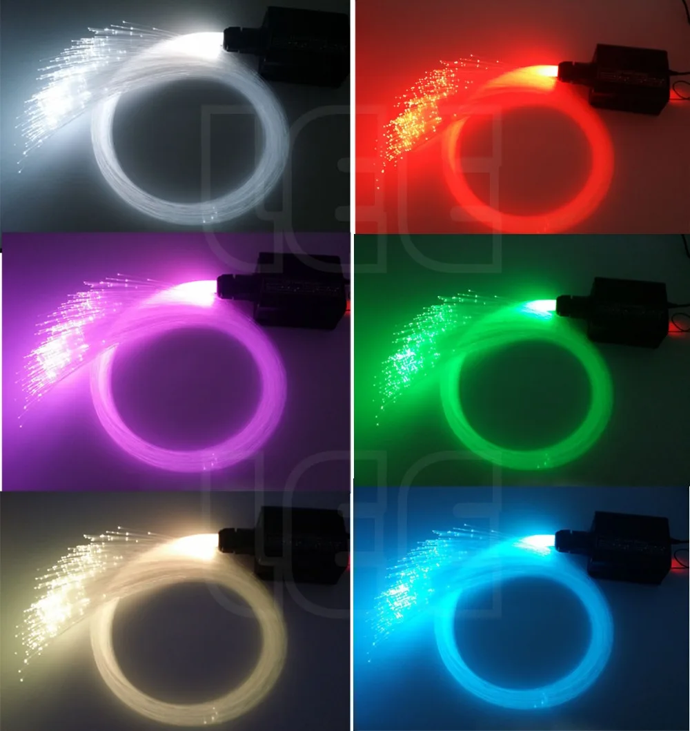 Новый светодиодный волоконно оптический двигатель 16 Вт RGB для оптического