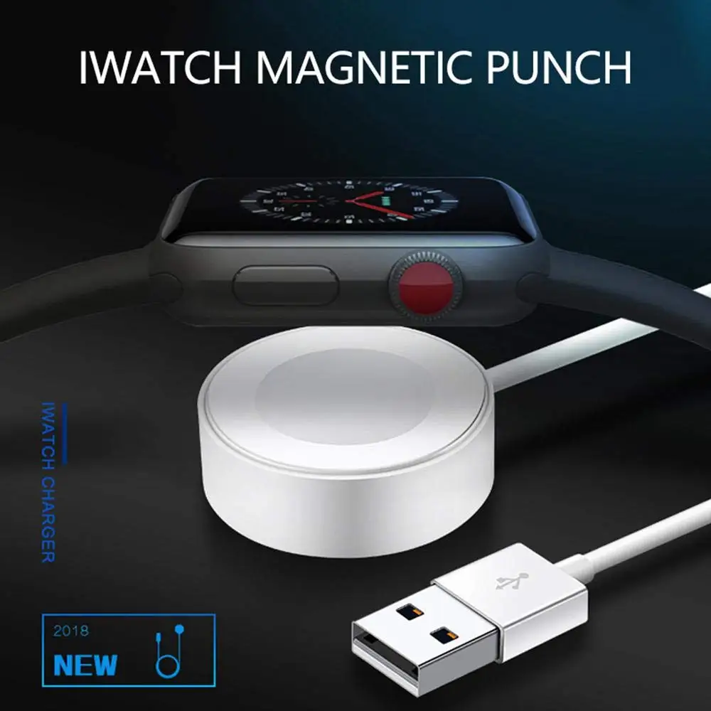 

QI Fast Wireless Charger for Apple Watch Series 1 2 3 USB Magnetic Quick Charge for Apple Watch Charging cable charging station