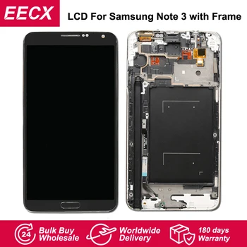 

N9005 LCD For SAMSUNG Galaxy Note 3 LCD display N9005 Display Touch Screen Digitizer with Frame Home Button