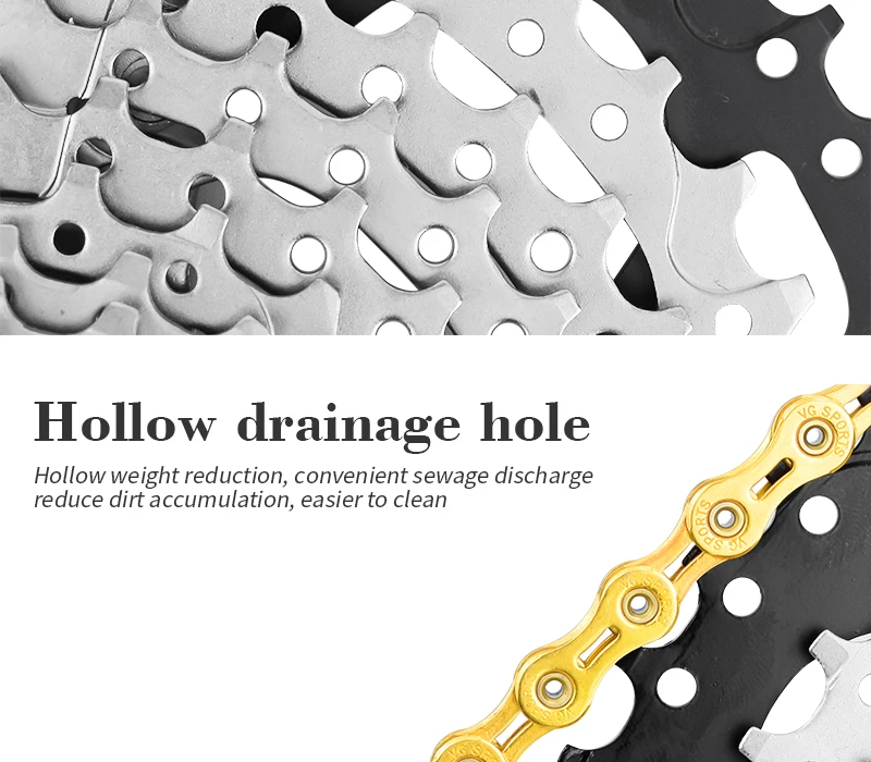 Best 2019 Hot New X9EL/ X10 EL/ X10SL / X11EL / X11SL chain 116 links 9/10/11 / speed silver / gold for mtb Road bicycle bike chain 16