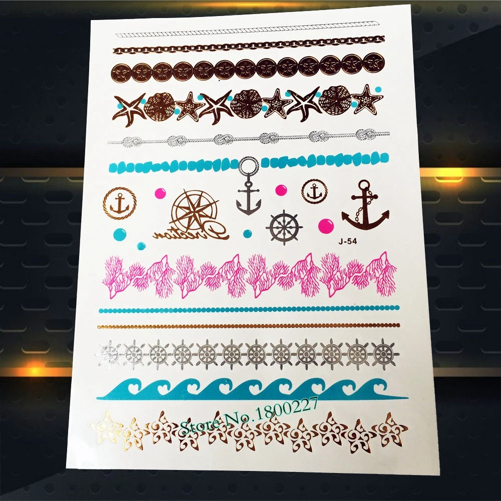 1 шт. модные дизайнерские временные тату наклейки на браслет|tattoos eagle|tattoo stickerarms legs