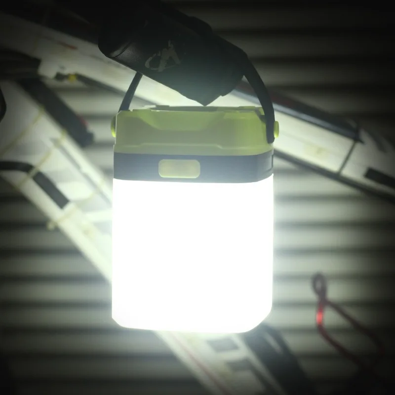 

Henman LED Silicone Camping Lamp LED Tent Light Colorful Atmosphere Night Light Lamps 200LM HighLight 3PCS AA (not include)