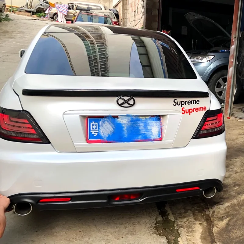 

For 2005 2006 2007 2008 2009 Mark X Reiz spoiler For 2005-2009 Toyota Mark X ABS Plastic Unpainted Primer Rear Wing Lip Spoiler