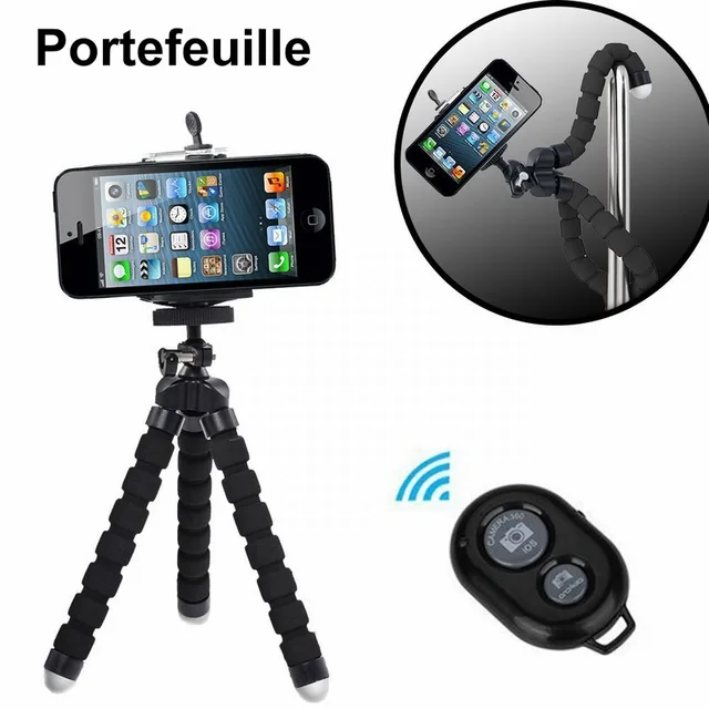 Best Offers Portefeuille Mobile Phone Selfie Holder Tripod Stand For iPhone 8 Plus X 10 7 6 S Samsung Galaxy Note 8 A5 2017 A3 A7 Smartphone Best Offers Portefeuille Mobile Phone Selfie Holder Tripod Stand For iPhone 8 Plus X 10 7 6 S Samsung Galaxy Note 8 A5 2017 A3 A7 Smartphone