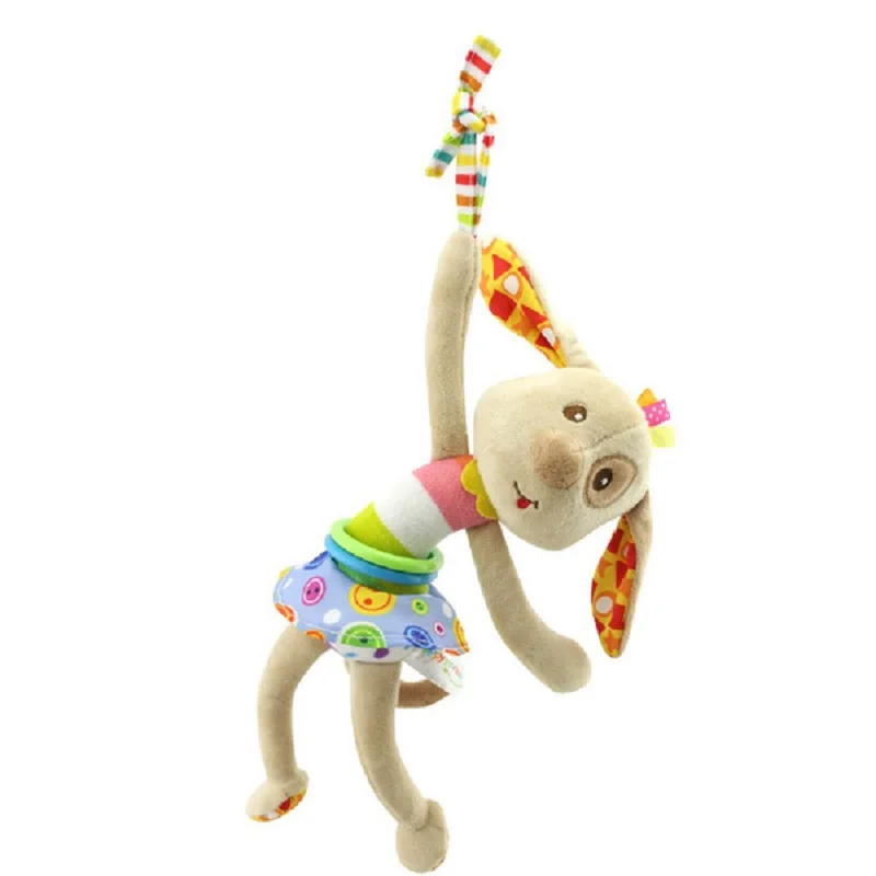 Hot 30cm 4colors  Hot Plush Toys Cute Stuffed Animals Car Hanging Bed for Child Bed Stroller Crib bebe reborn 24 Months