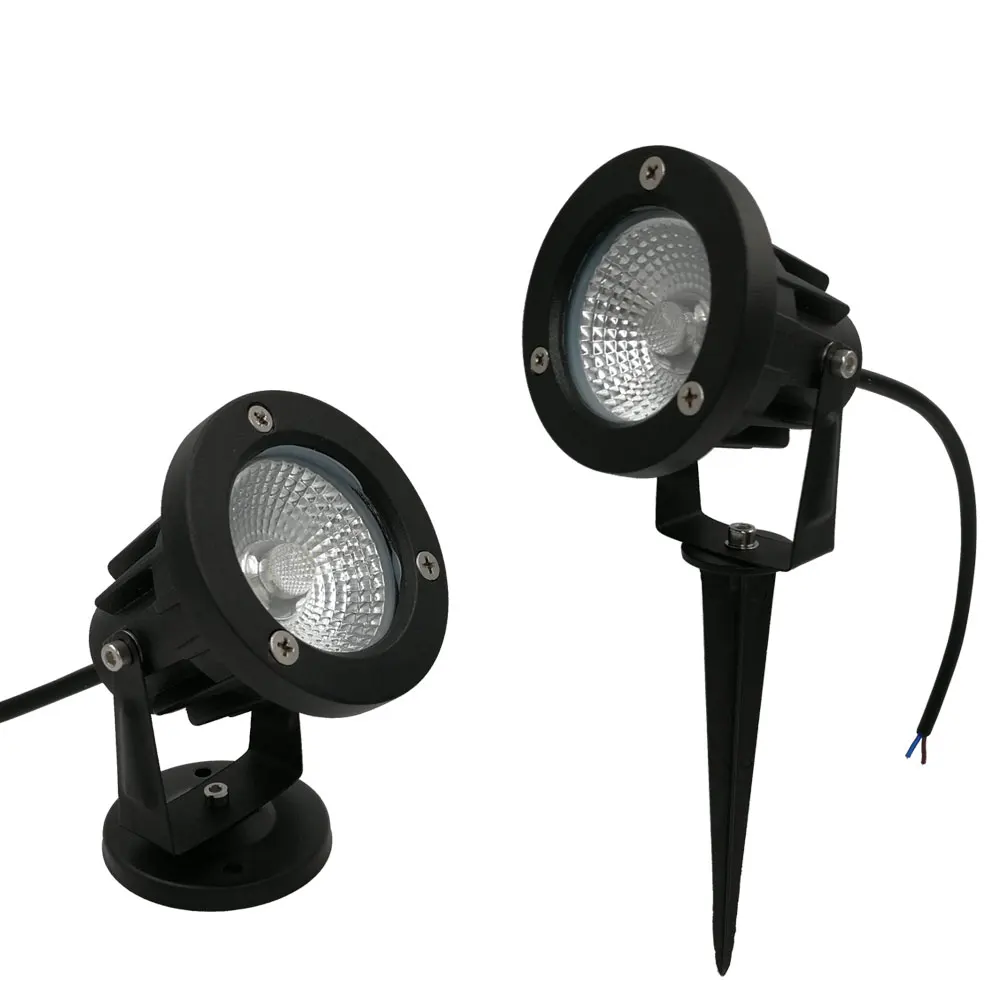 Free shipping Outdoorlawn lamp 7W 9W 12W 15W spike lawn lamp 12V 110V 220V spike led lawn lamp for garden decorating (17)
