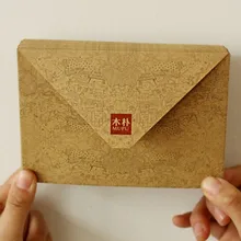 20 шт./лот жизни конверты из крафт-бумаги винтажные открытки, чтобы получить приглашение письмо конверт мешок