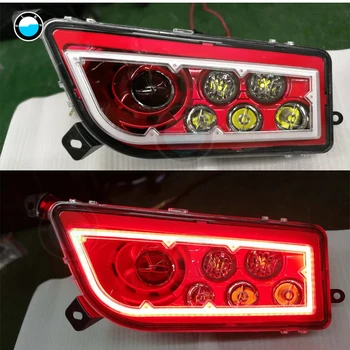 

for Polaris RZR XP1000 / Turbo Full Halo Angel Eyes LED Replacement Headlight Kit for ATV Polaris General 1000 Led Headlighs.